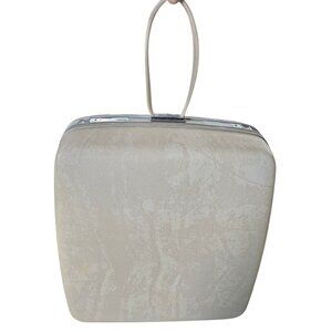 Vintage Samsonite Silhouette White Locking Hardshell Traincase